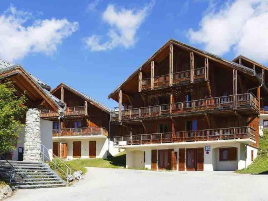 Appartement 6 Places La Toussuire Fontcouverte-la-Toussuire Kültér fotó